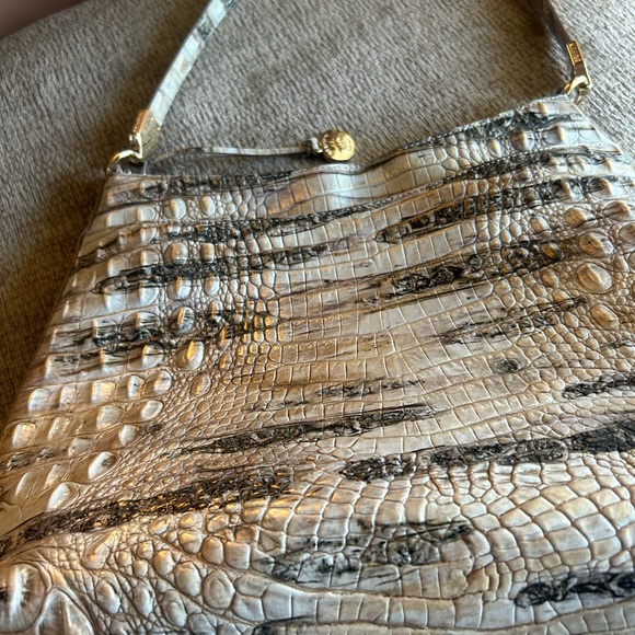 Nice new Brahmin handbag beautiful multi color - Picture 7 of 17